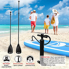 Load image into Gallery viewer, LBW Inflatable Stand Up Paddle Board SUP Paddleboard with Premium SUP Accessories & Waterproof Backpack, Adjustable 3 Pieces Paddle, Non-Slip Deck, Youth & Adult ISUP