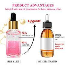 Load image into Gallery viewer, Rose Facial Serum, BREYLEE Firming Facial Oils with Hyaluronic Acid Anti-Aging Serum for Moisturizing Nourishing Face Skin Care (17ml, 0.61oz