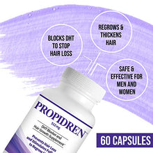 Load image into Gallery viewer, Propidren by HairGenics - DHT Blocker & Hair Growth Capsules to Prevent Hair Loss & Stimulate Hair Follicles, to Stop Hair Loss & Regrow Hair. Proprietary Anti-Hair Loss & Hair Regrowth Treatment.