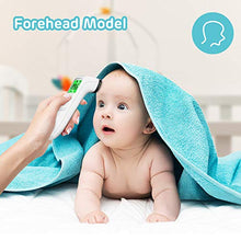Load image into Gallery viewer, Touchless Thermometer-Forehead Thermometer with Fever Alarm and Memory Function – Ideal for Babies, Infants, Children, Adults, Indoor, and Outdoor Use