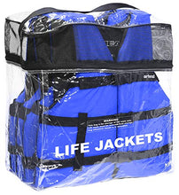 Load image into Gallery viewer, Airhead Adult General Purpose Life Jacket-4 Pack, Blue (10002-25-A-BL)
