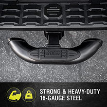 Load image into Gallery viewer, Bully BBS-1104L Black Bull Series Steel Universal Fit Truck LED Brake Light Hitch Step Fits 1.25" and 2" Hitch Receivers for Trucks from Chevy (Chevrolet), Ford, Toyota, GMC, Dodge RAM, Jeep