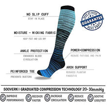 Load image into Gallery viewer, Graduated Medical Copper Compression Socks for Men & Women Circulation 8 Pairs 20-30mmHg - Best for Running Athletic Cycling