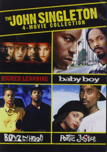 Load image into Gallery viewer, The John Singleton 4-Movie Collection (Baby Boy / Boyz N' the Hood / Higher Learning / Poetic Justice)