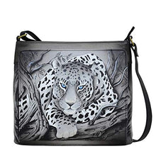 Load image into Gallery viewer, Anna by Anuschka Organizer Handbag | Genuine Leather | African Leopard
