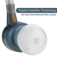 Load image into Gallery viewer, Digital Hearing Amplifier - (Pair of 2) Personal Hearing Enhancement Sound Amplifier, Rechargeable Digital Hearing Amplifier with All-Day Battery Life, Modern Blue