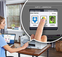 Load image into Gallery viewer, Brother MFC-J995DW INKvestmentTank Color Inkjet All-in-One Printer with Mobile Device and Duplex Printing, Up To 1-Year of Ink In-box, Amazon Dash Replenishment Ready