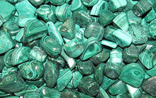Load image into Gallery viewer, Zentron Crystal Collection: Natural Large Tumbled Green Malachite- Polished Authentic Wholesale Gemstones for Healing, Wicca, Reiki (1/2 Pound)