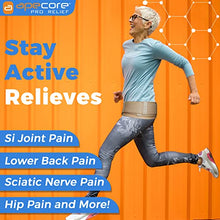 Load image into Gallery viewer, Sacroiliac SI Joint Hip Belt - Lower Back Support Brace for Women and Men - Hip Brace for Hip Pain - Pelvic Support Belt - Trochanteric Belt - Sciatica Pelvis Lumbar Pain Relief