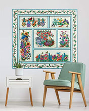 Load image into Gallery viewer, Thread Painting a Garden Quilt: A Step-by-Step Guide to Creating a Realistic 6-Block Project (Landauer) Dozens of Raw Edge Appliqué Techniques, Free-Motion, Blocking, Adding Borders, Sashing, and More