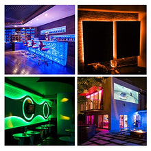 Load image into Gallery viewer, PHOPOLLO LED Strip Lights, 16.4FT Waterproof 5050 150LEDs RGB Flexible LED Lights for Bedroom with 44-Key IR Remote Controller and 12V Power Supply, Ideal for House and Holiday Decoration