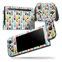 Load image into Gallery viewer, Design Skinz - Compatible with Nintendo Switch Dock Only - Skin Decal Protective Scratch-Resistant Removable Vinyl Wrap Cover - Vibrant Colored Surfboard Pattern