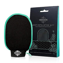Load image into Gallery viewer, Dermasuri Deep Exfoliating Mitt Body Scrub for Soft Skin - Skin Cleanser - Part of the Best Body Care Kit for Women & Men - Dead Skin Remover for Body - Exfoliator Tool