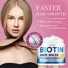 Load image into Gallery viewer, Biotin & Collagen Hair Mask with Argan Oil - Keratin Conditioner Natural Hair Growth - Deep Care & Repair for Dry, Damaged, Color Treated, Wavy & Curly Hair - Hair & Scalp Treatment for Women - 10 Oz
