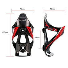 Load image into Gallery viewer, Wiel Full Carbon Fiber Bicycle Bike Light Drink Water Bottle Cage Holder