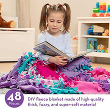 Load image into Gallery viewer, Melissa & Doug Flower Fleece Quilt