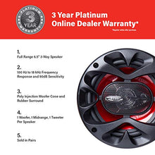 Load image into Gallery viewer, BOSS Audio Systems CH6530 Car Speakers - 300 Watts of Power Per Pair and 150 Watts Each, 6.5 Inch, Full Range, 3 Way, Sold in Pairs