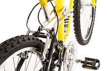 Load image into Gallery viewer, Titan #135 Glacier PRO Alloy Dual Suspension All Terrain 21-Speed 19-Inch Frame Mountain Bike, Yellow/Black, Large