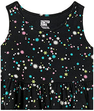 Load image into Gallery viewer, Spotted Zebra Toddler Girls' Knit Sleeveless Tiered Dresses, Pack of 2, Stars, 3T