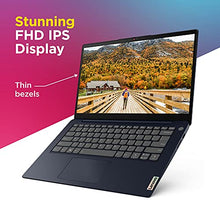 Load image into Gallery viewer, Lenovo IdeaPad 3 Laptop, 14.0" FHD (1920 x 1080) Display, AMD Ryzen 5 5500U Processor, 8GB DDR4 RAM, 256GB NVMe TLC SSD Storage, AMD Radeon 7 Graphics, Windows 11 Home, 82KT00GVUS, Abyss Blue