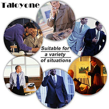 Load image into Gallery viewer, Taloyone Men’s Golf Pant, Premium Cutton Sits at Waist Straight-Fit Flat-Front Business Dress Stretch Chino Pant, Classic Fit Travel Pants, Navy, 29Wx30L