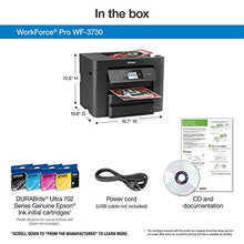 Load image into Gallery viewer, Epson WorkForce Pro WF-3730 All-in-One Wireless Color Printer with Copier, Scanner, Fax and Wi-Fi Direct,Black,10-1/2 x 7-1/2 x 6-1/2 in