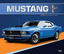 Load image into Gallery viewer, Mustang OFFICIAL 2022 12 x 14 Inch Monthly Deluxe Wall Calendar with Foil Stamped Cover, Ford Motor Muscle Car