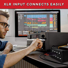 Load image into Gallery viewer, Pair of 4 Channel 3-Pin XLR Male and Female to Single Ethercon - Compact Cat6 Multi Network Snake Receiver- XLR, AES, DMX Channels Over RJ45 Cat5/Cat6 Ethernet Cable