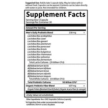 Load image into Gallery viewer, Garden of Life Dr. Formulated Probiotics for Men, Once Daily Men’s Probiotics, 50 Billion CFU Guaranteed, 15 Strains, Shelf Stable, Gluten Dairy & Soy Free One a Day, Prebiotic Fiber, 30 Capsules