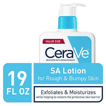 Load image into Gallery viewer, CeraVe SA Lotion for Rough & Bumpy Skin | Vitamin D, Hyaluronic Acid, Lactic Acid & Salicylic Acid Lotion | Fragrance Free & Allergy Tested | 19 Ounce