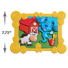Load image into Gallery viewer, Just Play Blue’s Clues & You! Talking Build-a-Blue 9-Piece 3D Puzzle, Games and Toys for 3 Year Old Girls and Boys