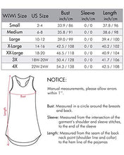 Load image into Gallery viewer, WiWi Womens Bamboo Pajamas Scoop Neck Nightgowns Sleeveless Lightweight Tank Loungewear Plus Size Sleep Shirts S-4X, Turquoise, Small