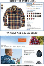Load image into Gallery viewer, Legendary Whitetails Men's Standard Buck Camp Flannel Shirt, Canyon Plaid, Medium