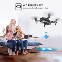 Load image into Gallery viewer, DEERC D20 Mini Drone for Kids with 720P HD FPV Camera Remote Control Toys Gifts for Boys Girls with Altitude Hold, Headless Mode, One Key Start Speed Adjustment, 3D Flips 2 Batteries, Silver