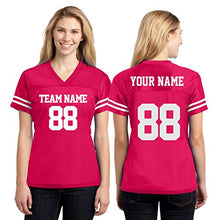 Load image into Gallery viewer, Custom 2 Sided Football Jerseys for Men & Women - Make Your OWN Jersey T Shirts & Customized Team Uniforms