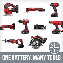 Load image into Gallery viewer, SKIL 20V 6-1/2 Inch Cordless Circular Saw, Includes 2.0Ah PWRCore 20 Lithium Battery and Charger - CR540602