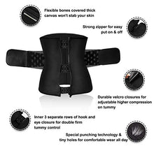 Load image into Gallery viewer, Nebility Women Waist Trainer Belt Tummy Control Waist Cincher Sport Waist Trimmer Sauna Sweat Workout Girdle Slim Belly Band(XS,Black)