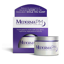 Load image into Gallery viewer, Mederma PM Intensive Overnight Scar Cream - Works with Skin's Nighttime Regenerative Activity - Once-Nightly Application Is Clinically Shown to Make Scars Smaller & Less Visible- 1.7 ounce
