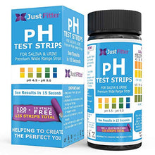Load image into Gallery viewer, pH Test Strips for Testing Alkaline and Acid Levels in The Body. Track & Monitor Your pH Level Using Saliva and Urine. Get Highly Accurate Results in Seconds.