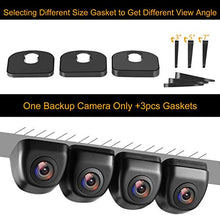Load image into Gallery viewer, NATIKA Backup/Front View Camera,IP69K Waterproof Great Night Vision HD and Super Wide Angle Metal OEM Style Reverse Rear View Backup Camera for Cars Pickup Trucks SUVs RVs Vans (Black)