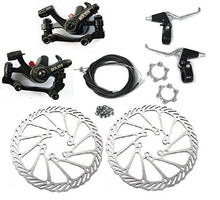 Load image into Gallery viewer, BlueSunshine BB8 Front and Back Disk Brake Kit - 160mm for 80cc Gas Motorized Bicycle (BB8 Disk Brake Kit - G3-3)