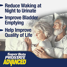 Load image into Gallery viewer, Super Beta Prostate Advanced Prostate Supplement for Men + Green Tea Plus Concentrated Green Tea Extract. Reduce Nighttime Bathroom Trips & Support a Healthy Prostate, Metabolism and Immune System