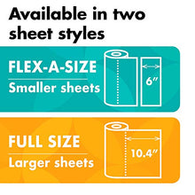 Load image into Gallery viewer, Amazon Brand - Presto! Flex-a-Size Paper Towels, Huge Roll, 12 Count = 30 Regular Rolls