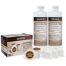 Load image into Gallery viewer, Keurig Brewer Maintenance Kit, Includes Descaling Solution, Water Filter Cartridges & Rinse Pods, Compatible with Keurig Classic/1.0 & 2.0 K-Cup Pod Coffee Makers, 14 count