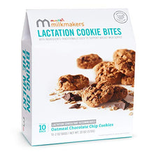 Load image into Gallery viewer, Munchkin Milkmakers Lactation Cookie Bites, Oatmeal Chocolate Chip, 10 Ct