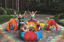 Load image into Gallery viewer, Playz Ball Pit, Play Tent and Tunnels for Kids, Gift for Toddler Boys & Girls, Best Birthday Gift for 3 4 5 6 7 8 Year Old, Pop Up Baby Play Toy, Indoor & Outdoor Use as Portable Play Center