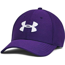 Load image into Gallery viewer, Under Armour Men's Blitzing 3.0 Cap , Cyclone (503)/White , Large/X-Large