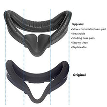 Load image into Gallery viewer, HIJIAO Latest Upgrade Accessories for Oculue Quest 2, Including VR Facial Interface Bracket & PU Leather Foam Face Cover Pad Replacement & Protective Lens Cover for Oculus Quest 2