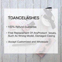 Load image into Gallery viewer, TDANCE Premium D Curl 0.18mm Thickness Semi Permanent Individual Eyelash Extensions Silk Classic Lashes Professional Salon Use Mixed 14-19mm Length In One Tray (D-0.18,14-19mm)
