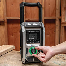 Load image into Gallery viewer, Makita XRM09B 18V LXT / 12V max CXT Lithium-Ion Cordless Bluetooth Job Site Radio, Tool Only, Black
